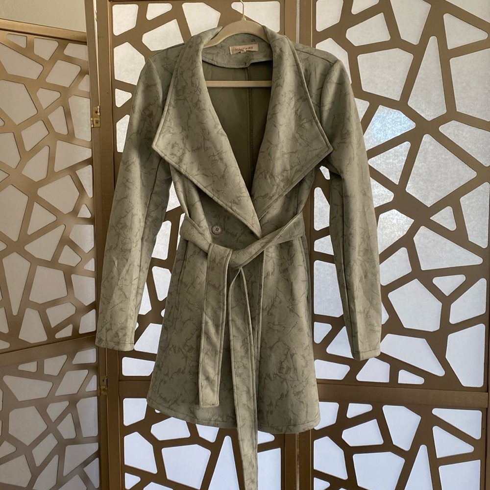 Solitaire coat 💚